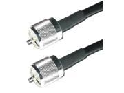 LMR 400 Coax US Made Ham or CB Radio Jumper Times Microwave PL 259 Antenna Cable 18 inches