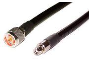 Times Microwave LMR 400 50 Ohm Coaxial WiFi Antenna Cable N Male to RP SMA Male Connectors US Made 6 FT
