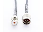 MPD Digital RG 58 MIL C 17 RF Coaxial Cable with N Male to UHF Female SO 239 Connectors 10 FT
