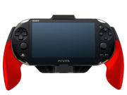 Flexible Joypad Bracket Holder Hand Handle Grip Red for PS Vita PSV 2000