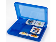 24in1 Blue Game Card Case Holder Cartridge Storage for 3DS