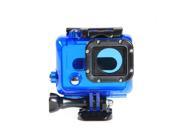 Colorful Underwater Waterproof Replacement Housing for GoPro Hero 3 Camera Blue