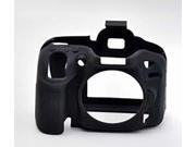 Protective Silicone Gel Rubber Camera Case Cover Bag Compatible For Nikon D7200 Camera Black