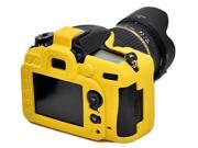 Protective Silicone Gel Rubber Camera Case Cover Bag Compatible For Nikon D7200 Camera Yellow