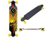 Complete Longboard Skateboard 41 Longer Cruising Board Speed Downhill Canadian Maple Deck