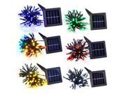 100 LED Solar Powered String Light Waterproof Decor Lamp Outdoor Wedding Party