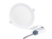 12W Bright LED Recessed Ceiling Round Panel Down Light Bulb Indoor Store Lamp