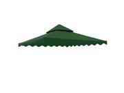 10 x 10 2 Tier Gazebo Top Replacement UV30 200g sqm Canopy Cover w Valance