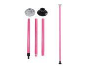 Portable Dance Dancing Pole Full Kit Exercise Club Party Weight Loss Pink 50mm