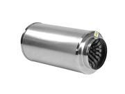8 Inch Inline Muffler Noise Reducer Silencer Duct Blower Fan Carbon Filter in.