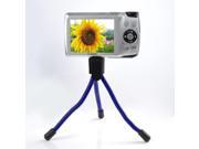 Mini Flexible Photo Tripod Holder For iPhone Octopus Stander For Camera Blue