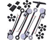 4 Window Roll Up Conversion Power Electric Universal Kit w 4 Swithches Car Auto