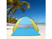 Outdoor Campng Hiking Beach Popup Beach Tent UV protection Foldable Shelter 78x70x49