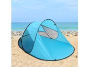 Popup Beach Tent Portable Foldable Outing Hiking Travel Camping Shelter 87x48x36