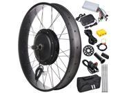 48V 1000W 26 Front Wheel Electric Bicycle Motor EBike Conversion Kit for Fat Tire