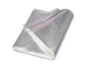 200pcs Opp Self Seal Lip Tape Clear Transparent Polyethylene Poly Bags 2 x 2