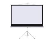 Instahibit™ 92 16 9 80 x 45 Manual Pull Down Tripod Stand Projection Screen White