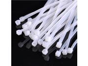 DELight™ 50pcs Self Locking Nylon Straps Cable Wire Zip Ties for LED Neon Rope Light