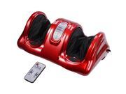Yescom Red Kneading and Rolling Foot Leg Massager Calf Ankle w Remote Personal Health