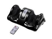 Yescom Black Kneading Rolling Foot Leg Massager Calf Ankle w Remote Personal Health