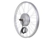 36V 750W 24 Front Wheel Electric Bicycle EBike Conversion Kit for 24 x1.95 2.5 Tire