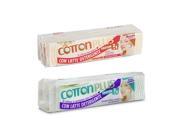 Cotton Plus 2in1 Aloe Argan Mini Makeup Remover Pads Facial Cleansing Wipes 2 Packs