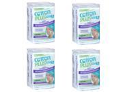 Cotton Plus 2in1 Aloe Maxi Makeup Remover Cleansing Wipes 50 Counts Pack of 4
