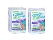 Cotton Plus 2in1 Aloe Maxi Makeup Remover Cleansing Wipes 50 Counts Pack of 2