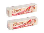 Cotton Plus 2in1 Argan Mini Makeup Remover Cleansing Wipes 80 Counts Pack of 2