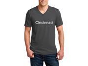 Artix Cincinnati Ringspun Men V-Neck T-Shirt Artix Cincinnati Ringspun Men V-Neck T-Shirt