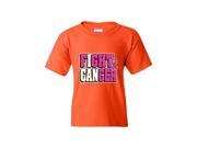 Artix I CAN FIGHT CANCER Unisex Youth Kids T-Shirt Tee Clothing Youth X-Small Orange Artix I CAN FIGHT CANCER Unisex Youth Kids T-Shirt Tee Clothing Youth X-Small Orange