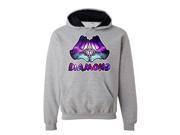 Artix Galaxy Diamond Hands Contrast Color Unisex Hoodie Small Sport Grey Black Artix Galaxy Diamond Hands Contrast Color Unisex Hoodie Small Sport Grey Black