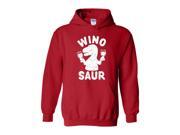 Artix Wino Saur Unisex Hoodie Sweatshirt XX-Large Red Artix Wino Saur Unisex Hoodie Sweatshirt XX-Large Red