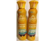 Glade Premium Air Freshener Spray Summer Swim Net Wt. 9.7 OZ 274 g Each Pack of 2