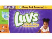 Luvs Ultra Leakguards Diapers 16 28 lb 104 CT