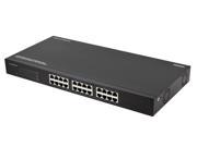 24 Port Unmanaged 10 100 1000 Mbps Gigabit Ethernet Switch ***THIS PRODUCT HAS BEEN REPLACED BY 15790***