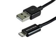 Monoprice 6ft MFi Certified Lightning to USB Charge Sync Cable for iPad iPhone and iPod Black