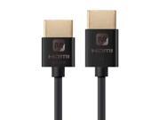 Ultra Slim 18Gbps Active High Speed HDMI Cable 6ft Black