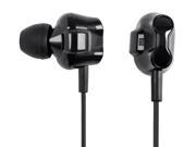 Monoprice Dual Driver Earbuds Headphones with In line Mic Controller