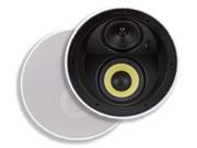 Monoprice Caliber Ceiling Speakers 6.5 Inch Fiber 3 Way with Concentric Mid Highs pair