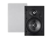 Monoprice Alpha In Wall Speakers 6.5 Inch Carbon Fiber 2 way pair