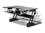 Monoprice Sit Stand Height Adjustable Desk 36