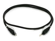 Monoprice S PDIF Digital Optical Audio Cable Toslink to Mini Toslink 3ft