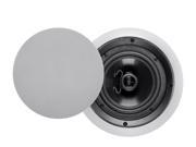 Monoprice Aria Ceiling Speakers 6.5 inch Polypropylene 2 Way pair
