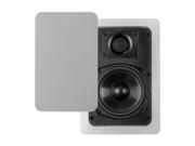 Monoprice Aria In Wall Speakers 5.2 inch Polypropylene 2 Way pair