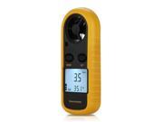 GM816 LCD Digital Display Handheld Portable Air Velocity Wind Speed Temperature Gauge Meter Anemometer NTC Thermometer