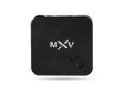 MXV Quad Core Android 4.4 TV BOX Amlogic S805 1GB 8GB Cortex 1.5 GHZ WIFI Bluetooth H.265 HEVC with KODI Media Player