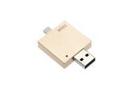 32GB Portable Mini Practical Super U Disk Two way Transmission USB Flash Drive Support for Apple Android OTG Windows Mac OS Device for iPhone 6 Plus 6 5S iPad 4