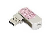 Crystal Style 8GB Memory Stick U Disk USB Flash Drive Pink