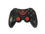 Wireless Gamepad Bluetooth Gaming Controller for Sony Playstation 3 PS3 Black Red